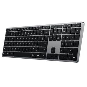 New‼️Slim X3 Bluetooth Backlit Keyboard - Silver and Black